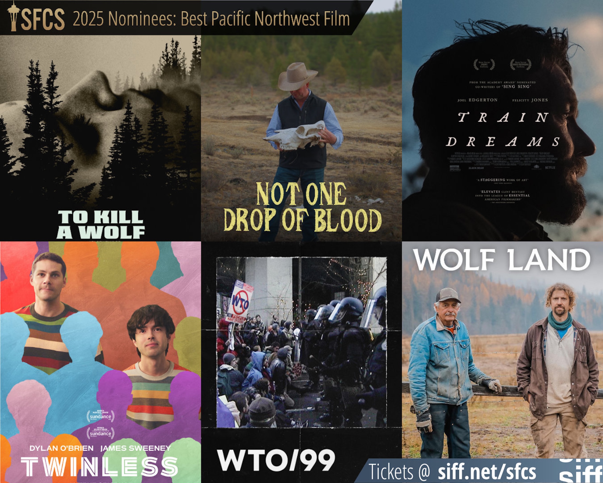 The Seattle Film Critics Society announces Nominees for the Pacific Northwest Filmmaking Award and Local Screenings at SIFF.